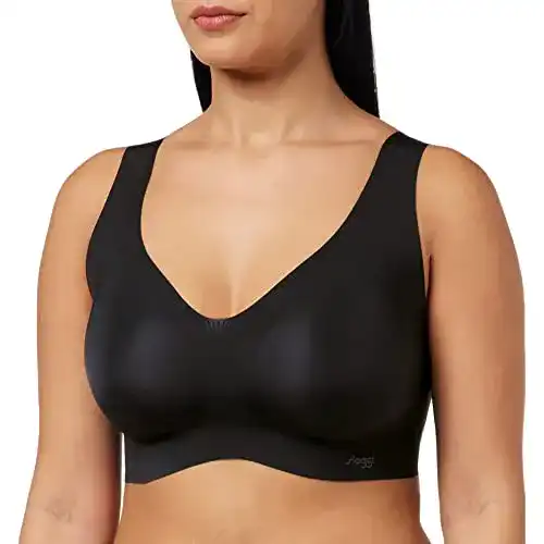 Sloggi Damen ZERO Feel Bralette EX Bustier, Schwarz, Größe M