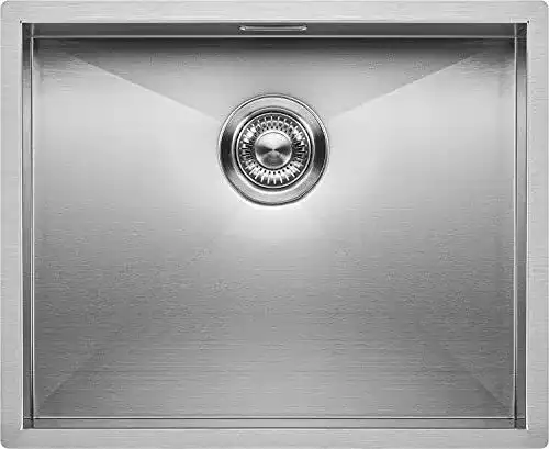 Edelstahlspüle Mizzo Quadro 50-40 für 60 cm Unterschränke