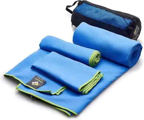 Mikrofaser-Handtuch Set von OlimpiaFit in drei Größen