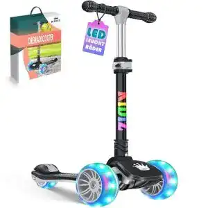 Dreirad Kidiz Roller X-Pro2 für Kinder mit LED-Rädern