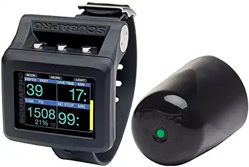 Tauchcomputer SCUBAPRO G2 mit Sender für Tauchprofis