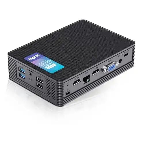 Lüfterloser Mini-PC MeLE Mini PC QuieterHD3 mit Celeron N5105