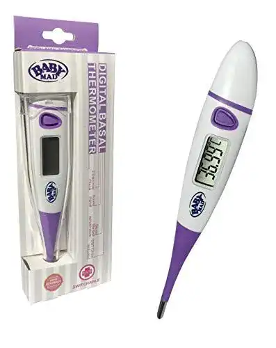 Zykluscomputer BabyMad Basalthermometer für Eisprung mit Umschaltfunktion