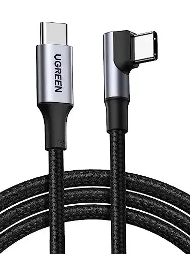 UGREEN USB C auf USB C Kabel 100W mit Winkelstecker