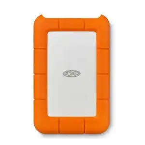 LaCie Rugged Mini Externe Festplatte 5 TB Tragbare HDD für PC und Mac