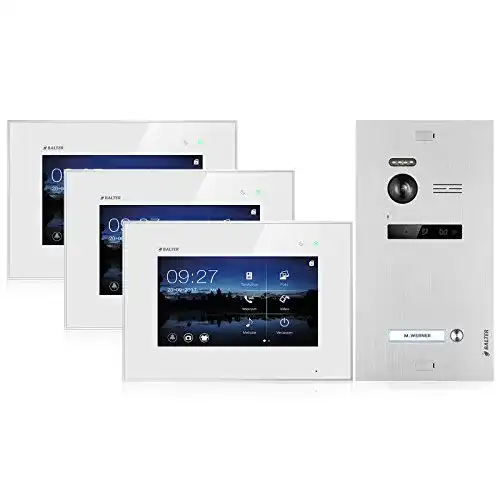 Balter EVO Video Türsprechanlage mit 3 Monitoren