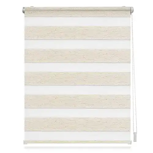 Doppelrollo Lichtblick Klemmfix ohne Bohren, blickdicht und verstellbar