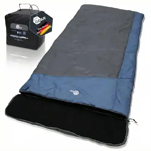 yourGear XXL Schlafsack Sumatra für Temperaturen bis -7°C