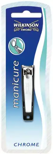 Nagelknipser Wilkinson Sword Maniküre mit Nagelfang in Chrom