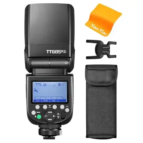 Godox TT685II-S Kamera-Blitzgerät für Sony mit 2,4G Wireless-Technologie