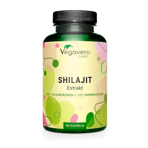 Mumijo Shilajit Kapseln 1300 mg Extrakt aus Indien (60:1)