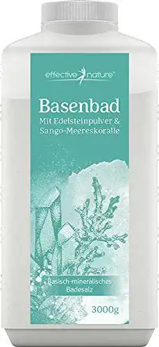Basenbad von Effective Nature, 3000 g mit Sango-Meereskoralle