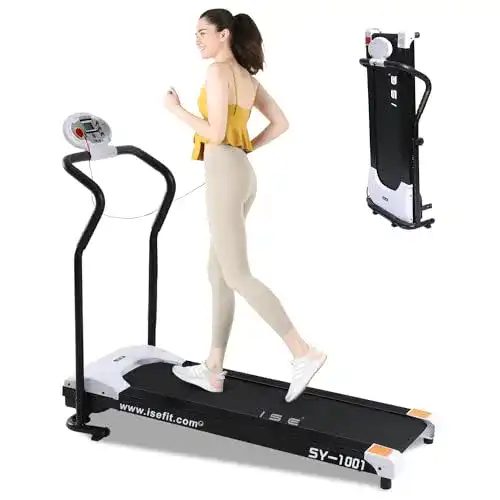 Klappbares Laufband ISE Heimtrainer 750W bis 10 km/h
