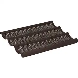 Baguette-Backblech Lurch 85085 FlexiForm für 3 Baguettes aus Silikon