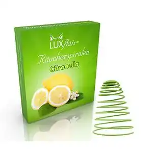 Mückenspirale Luxflair Räucherspiralen mit Citronella Duft 3er Set