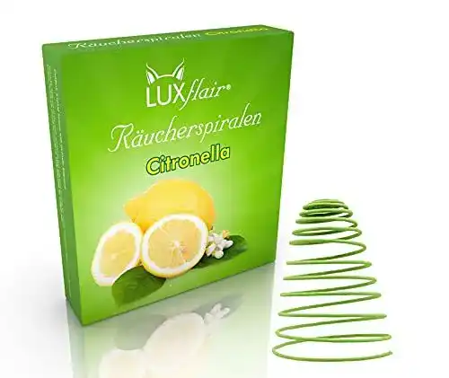Mückenspirale Luxflair Räucherspiralen mit Citronella Duft 3er Set