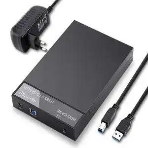 Festplattengehäuse RSHTECH USB 3.0 SATA für 3,5“ und 2,5“ SSDs und HDDs