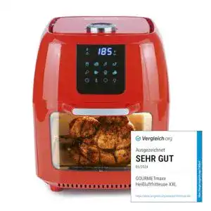Digitale XXL Heißluftfritteuse von GOURMETmaxx für vielfältige Zubereitung