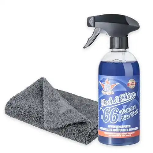 Motorradreiniger Shinykings Wash&Shine 66 wasserlos