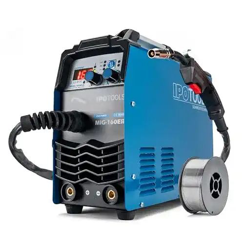 Fülldraht-Schweißgerät IPOTOOLS MIG-160ER Inverter für vielseitige Anwendungen