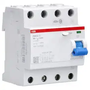 FI-Schalter ABB F200 RCCB 4-polig 63A 30mA Typ A 230V AC