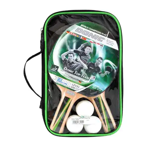 Tischtennisschläger-Set Donic Schildkröt Top Teams 400 für 2 Spieler