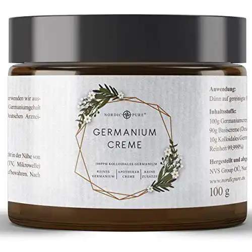 Kolloidales Germanium Nordic Pure Creme 100g Natürliche Qualität