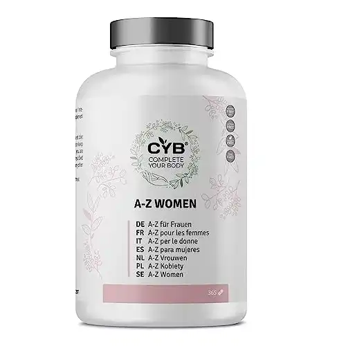 Multivitamin-Tabletten für Frauen – CYB Complete Your Body