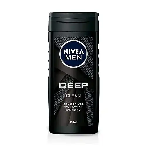 Nivea Duschgel für Männer im 6er Pack – Deep Clean 250ml