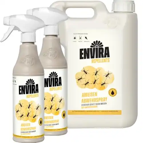 Ameisenspray Envira 2 x 500 ml und 2L Abwehrspray