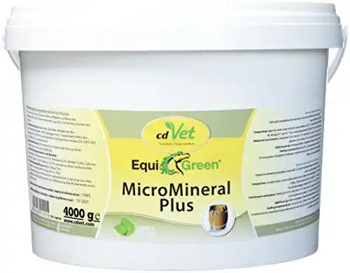 Mineralfutter für Pferde cdVet EquiGreen 100% Natur Micromineral