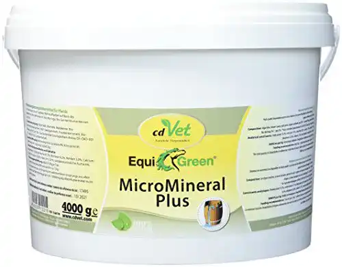 Mineralfutter für Pferde cdVet EquiGreen 100% Natur Micromineral