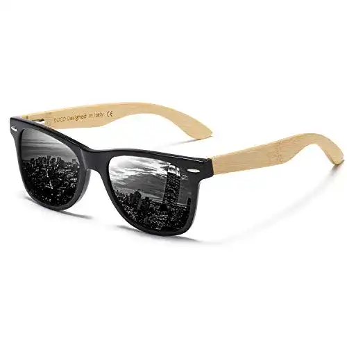 Duco polarisierte Sonnenbrille für Herren und Damen mit UV-Schutz