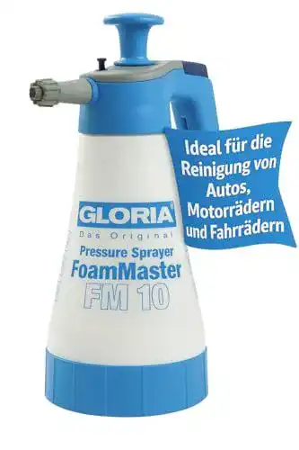 Drucksprüher Gloria FoamMaster FM 10, Schaumsprüher mit 1 Liter Volumen