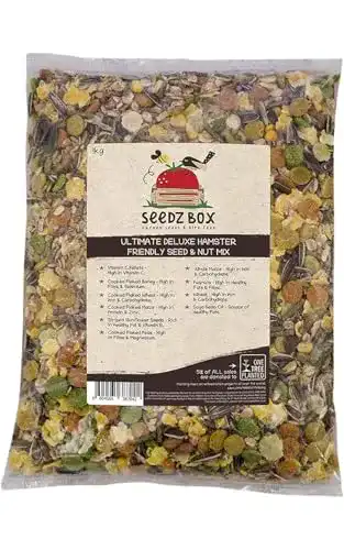 Hamsterfutter Seedzbox Ultimate Deluxe Futter-Mix für Hamster