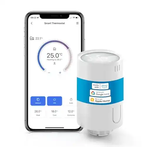 Meross Smart Heizkörperthermostat für Alexa und Apple HomeKit
