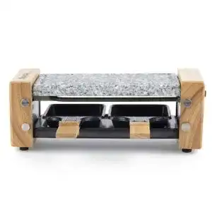 Raclette für 2 Personen H.koenig WOD2 Multifunktionsgerät