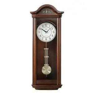 Pendeluhr PRIM Holzwanduhr Pendel II im Retro Design