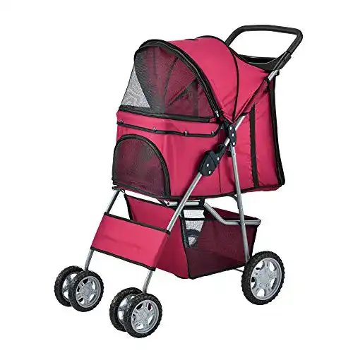Hundebuggy pro.tec Hundewagen Niceville für Hunde