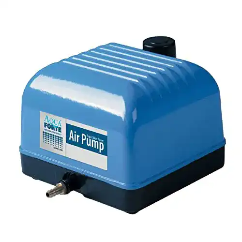 Aquarium-Luftpumpe AquaForte Hi-Flow V-10 mit Aluminiumgehäuse