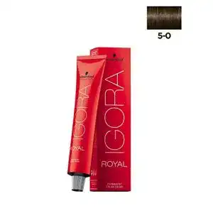 Schwarzkopf Igora Royal Premium Haarfarbe 5-0 Hellbraun 60 g