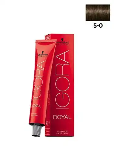 Schwarzkopf Igora Royal Premium Haarfarbe 5-0 Hellbraun 60 g