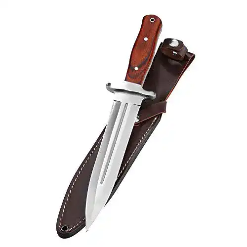Parforce Abfangmesser Boar Hunter aus 440 Stahl mit Pakka-Griffschalen