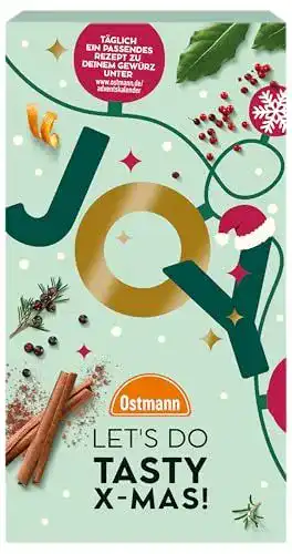 Gewürz-Adventskalender von Ostmann – 24 Gewürzmischungen für die Adventszeit