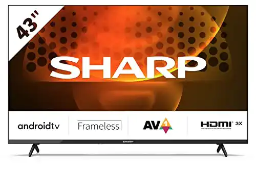 Sharp 43FH6EA Full HD Frameless Android TV 108 cm (43 Zoll) mit Dolby Digital