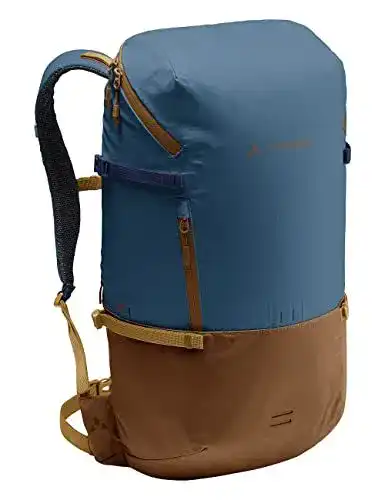 Vaude CityGo Rucksack 30 L in Blau, wasserdichter Daypack für den Alltag