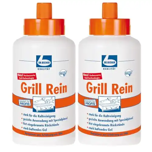 Grillreiniger Dr. Becher 2X für Grills und Fritteusen