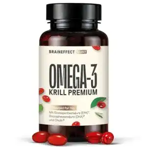 Krillöl BrainEffect Premium Omega 3 Kapseln