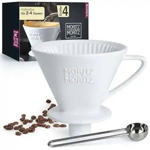 Porzellan Kaffeefilter von Moritz & Moritz für handgebrühten Kaffee