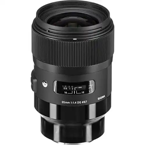 Sigma 35mm F1,4 DG HSM Art Objektiv für Sony E-Mount